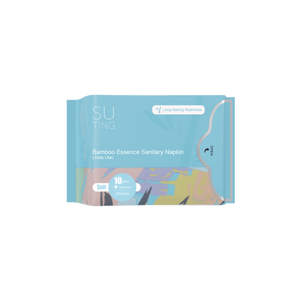 SUTING Bamboo Essence Sanitary Napkin ( Daily Use) 10Ps